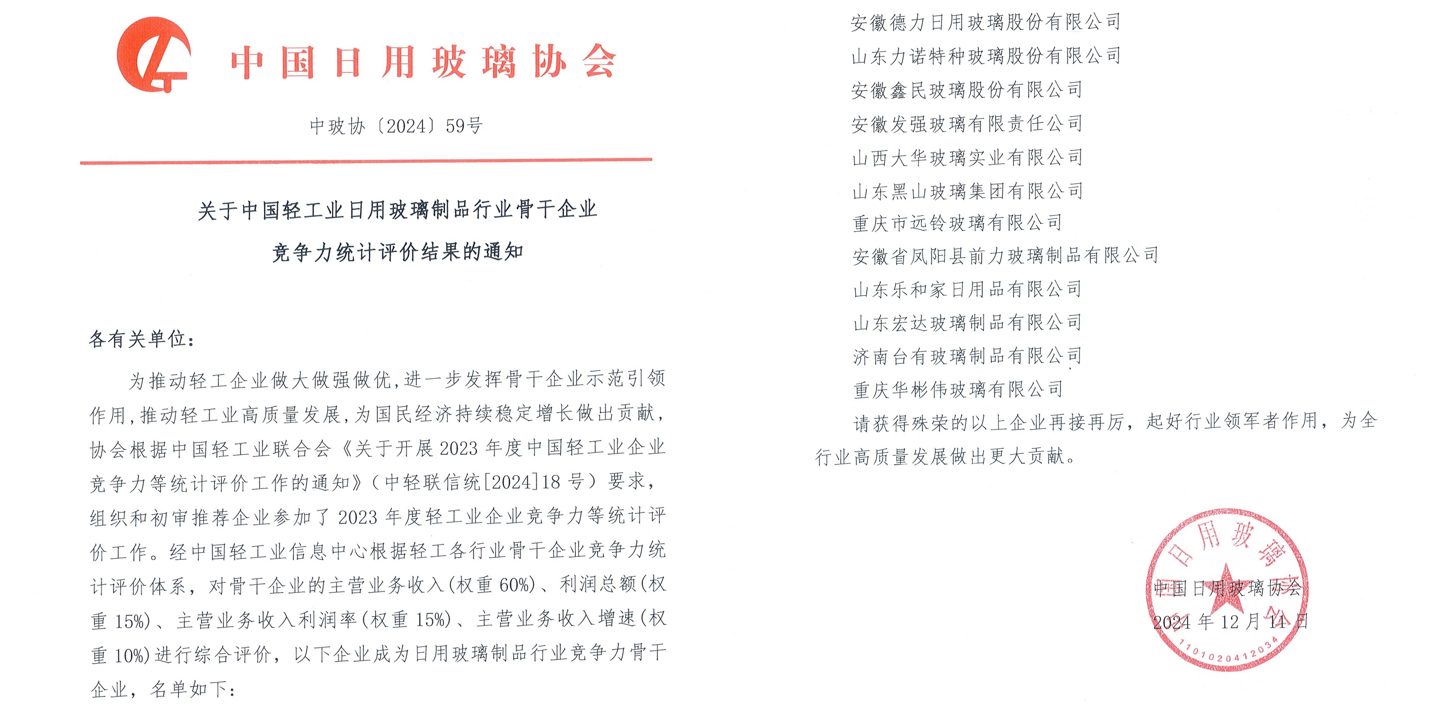 中国轻工业日用玻璃制品行业骨干企业！安博（中国）官方药包强势入选！